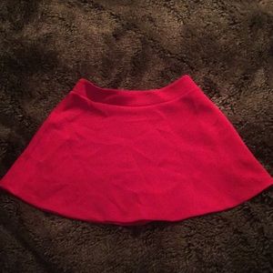 Forever 21 red mini skirt